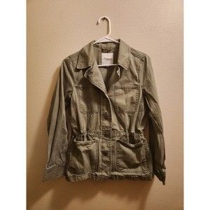Madewell Field Anorak Size Small Green Jacket Coat Style J4690 F401